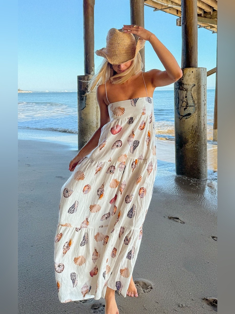 Show Me Your Mumu Long Weekend Linen Maxi Dress - Picture 3 of 10